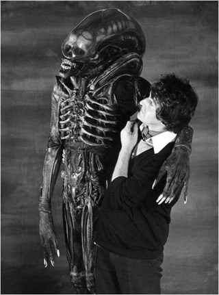 Illustration for article titled Behind-The-Scenes snaps from Ridley Scott's Alien reveal the real Xenomorph